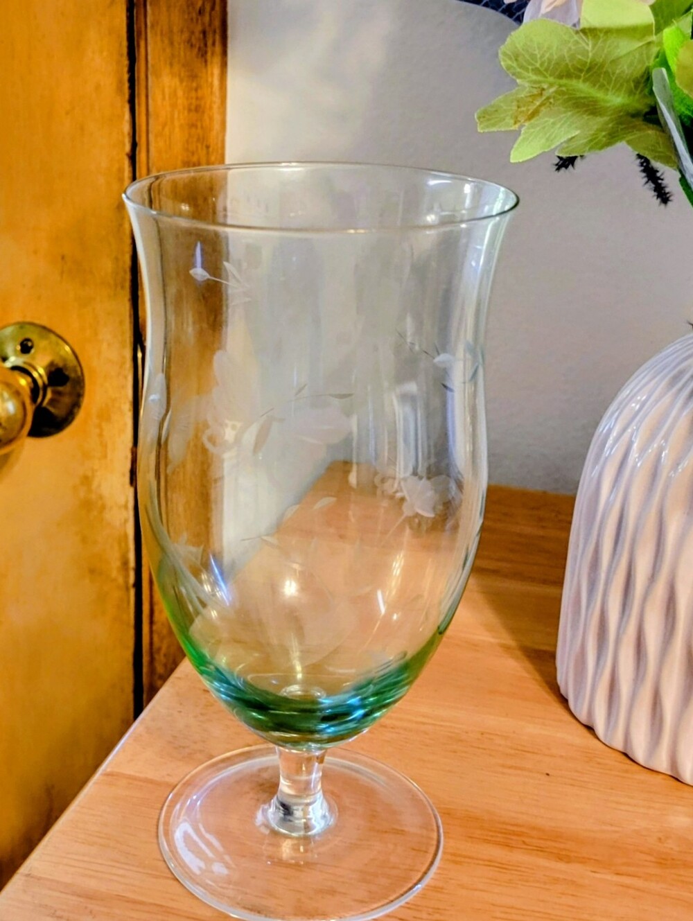 Lenox Vintage Butterfly Meadow Etched Colored Ice Tea Glasses Set Of 4, 18 Oz. - Picture 14 of 16